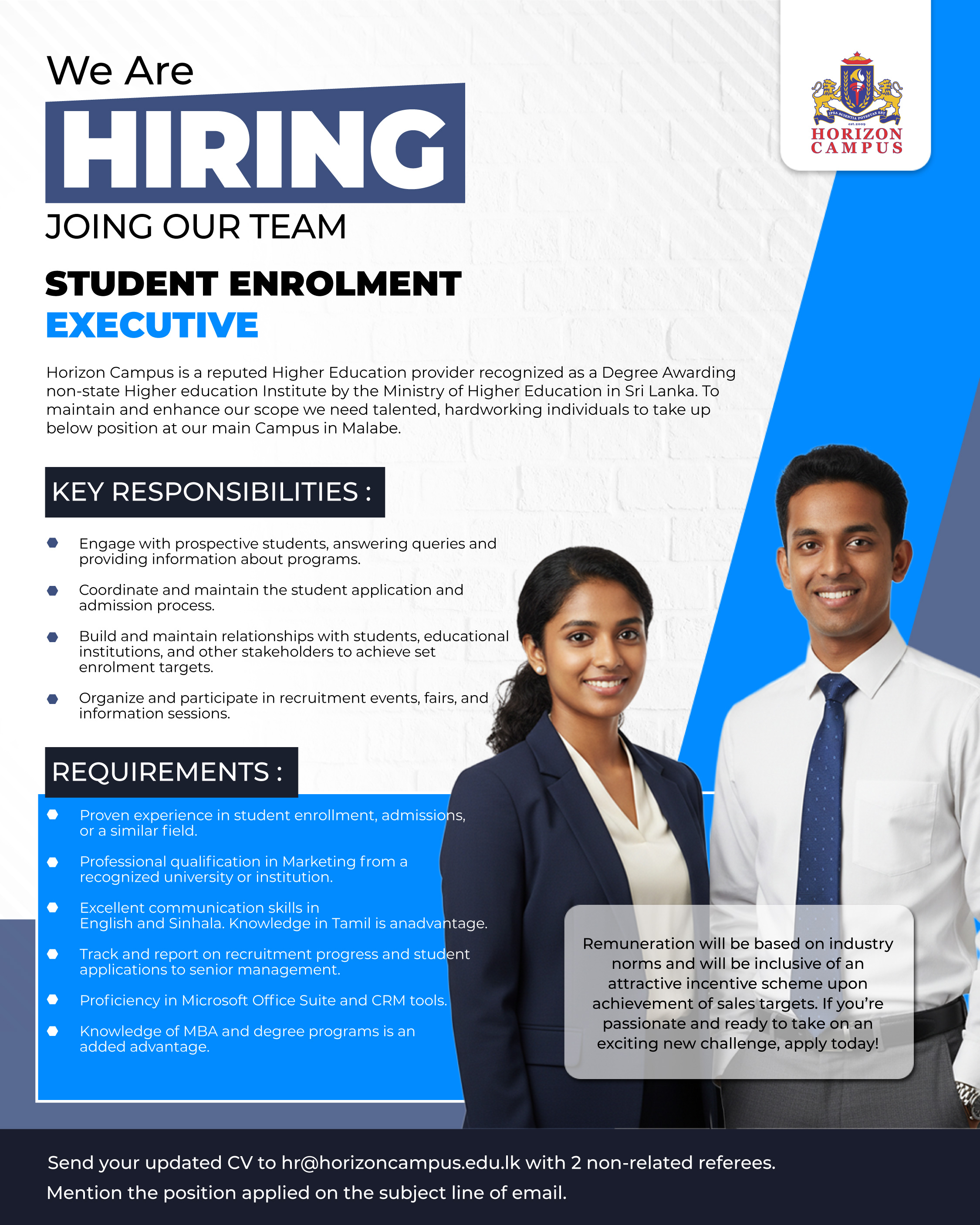 Student Enrollment Executive UGC 07-01-2027